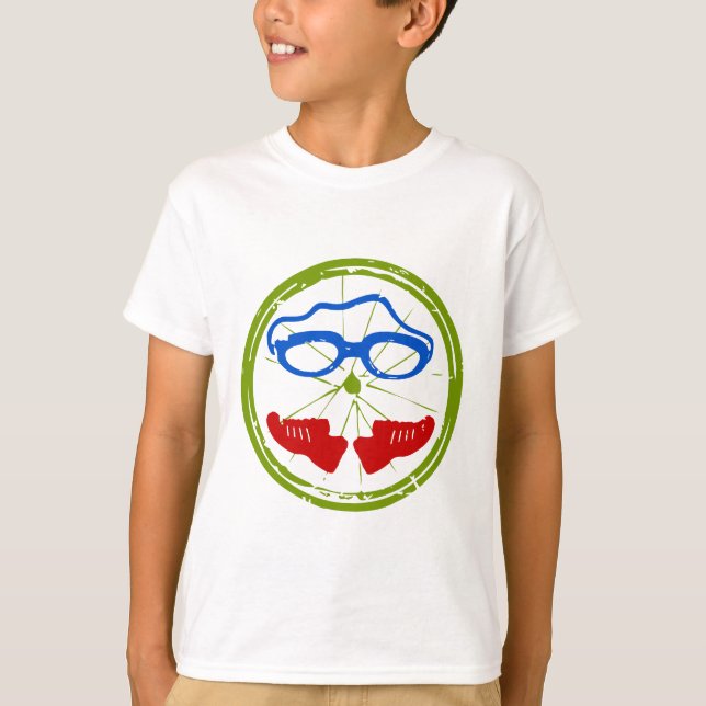 Triathlon cool artistic design T-Shirt (Front)