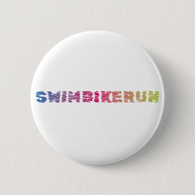 Triathlon Cool Design 6 Cm Round Badge (Front)