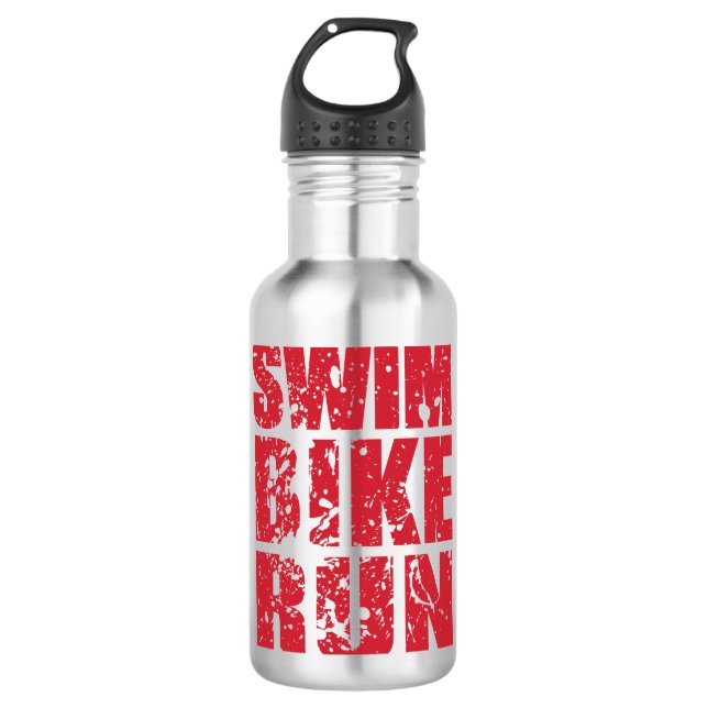 Triathlon cool design 710 ml water bottle (Front)