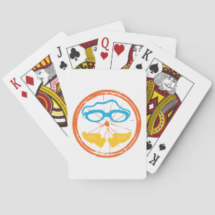 Triathlon Cool Design Playing Cards