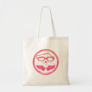 Triathlon cool design tote bag