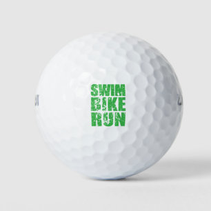 Triathlon cool logo for all sport lovers golf balls