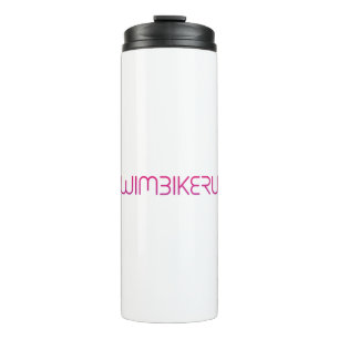 Triathlon cool logo for all sport lovers thermal tumbler