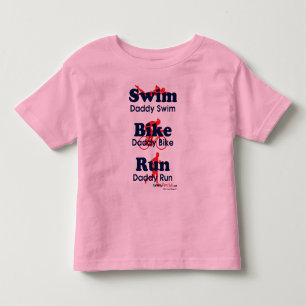 Triathlon Daddy Toddler T-Shirt