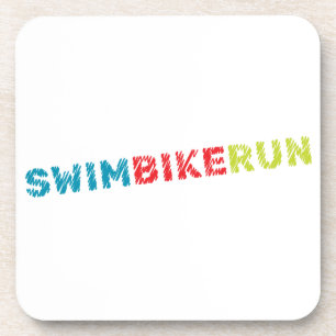 Triathlon design coaster