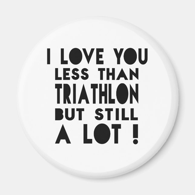 Triathlon Designs Magnet (Front)