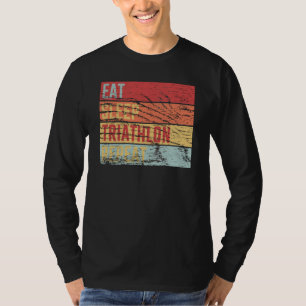 Triathlon - Eat Sleep Triathlon Repeat T-Shirt