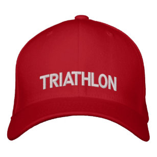Triathlon Embroidered Cap ... aaaagasdfgdfgdsf