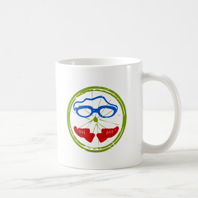 Triathlon Face Coffee Mug (Right)