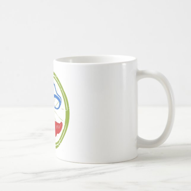 Triathlon Face Coffee Mug (Right)