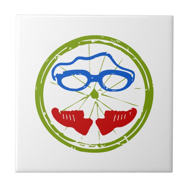 Triathlon Face Tile (Front)