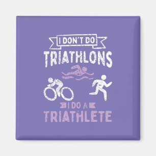 Triathlon Funny  Magnet