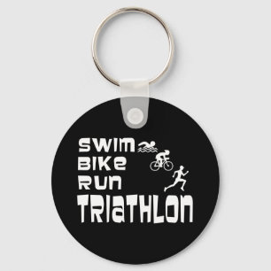 Triathlon Key Ring