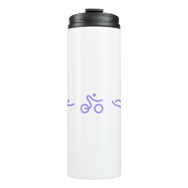 Triathlon logo thermal tumbler (Front)