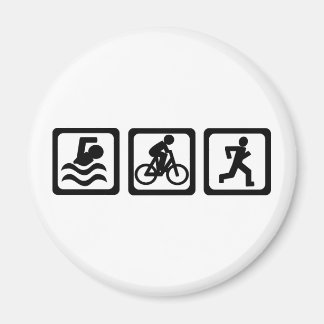 Triathlon Magnet