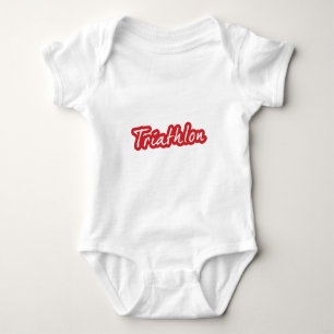 Triathlon Mania Baby Bodysuit