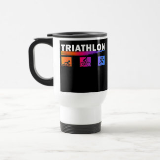 Triathlon: Mastering the Swim, Bike, Run Travel Mug