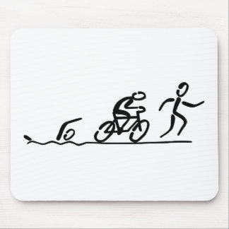triathlon mouse mat