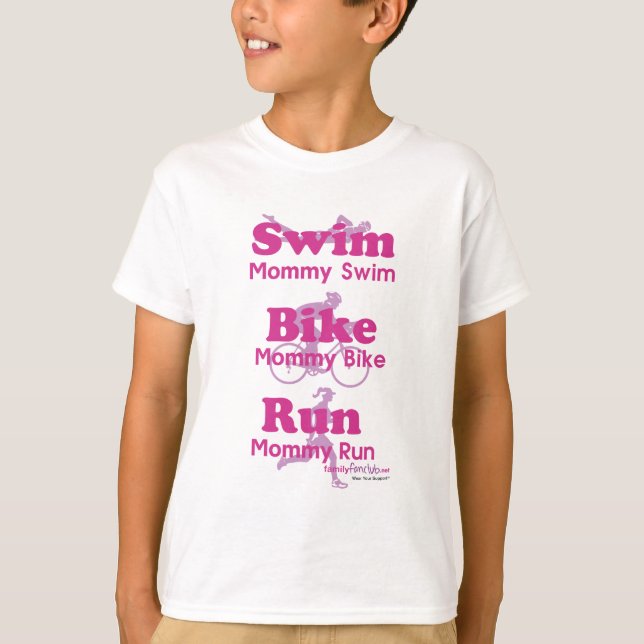 Triathlon Mummy T-Shirt (Front)