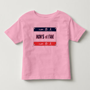 Triathlon Mum's #1 Fan Toddler T-Shirt