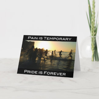 Triathlon - Pain is Temporary Card