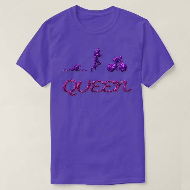 Triathlon Queen T-Shirt (Design Front)