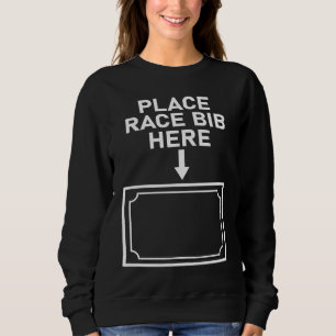 Triathlon Race Bib Marathon Race Bib Sweatshirt