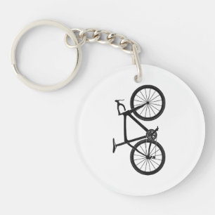 Triathlon Road Bike T Shirt Bicycle Rider Gift Cyc Key Ring