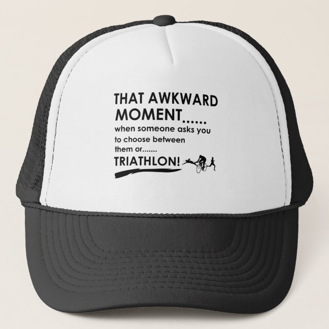Triathlon Sports Designs Trucker Hat (Front)