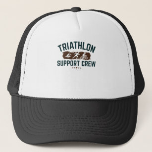 Triathlon Support Crew Family Coach Trucker Hat
