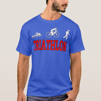 Triathlon swim bike run 64 T-Shirt