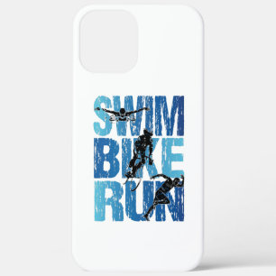 Triathlon - Swim Bike Run iPhone 12 Pro Max Case