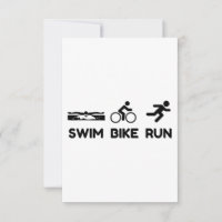 Triathlon Swim Bike Run