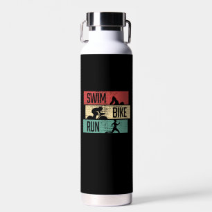 Triathlon - Swim Bike Run Water Bottle