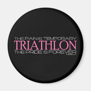 Triathlon – The Pride is Forever Magnet