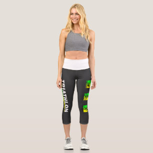 Triathlon Transcendence: Swim, Bike, Run Success Capri Leggings