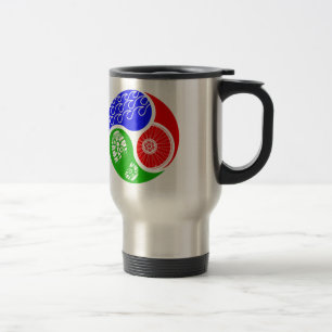 Triathlon TRI Yin Yang Travel Mug