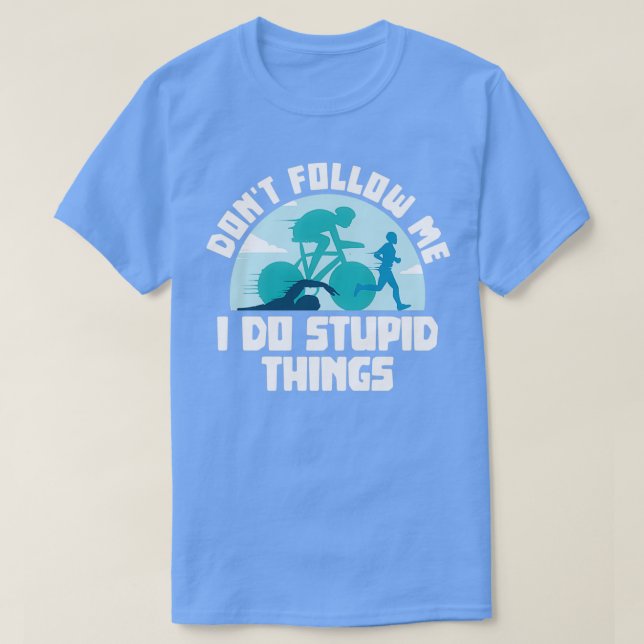 triathlon triathlete 2 T-Shirt (Design Front)
