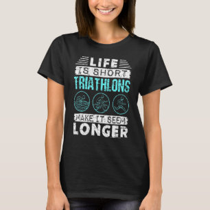 Triathlon Triathlete Athlete Men Women T-Shirt