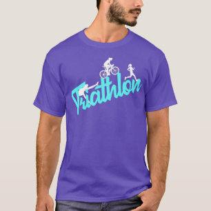 triathlon triathlete girl woman T-Shirt