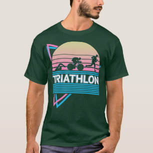 Triathlon Triathlete Retro Gift T-Shirt
