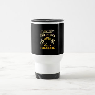 Triathlon Triathlete  Travel Mug