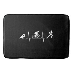Triathlon - Triathlon Heartbeat Bath Mat