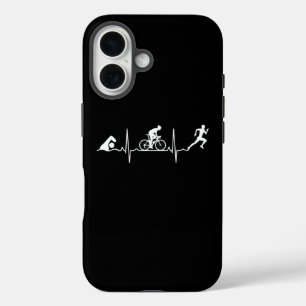 Triathlon - Triathlon Heartbeat iPhone 16 Case