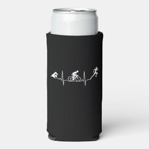 Triathlon - Triathlon Heartbeat Seltzer Can Cooler