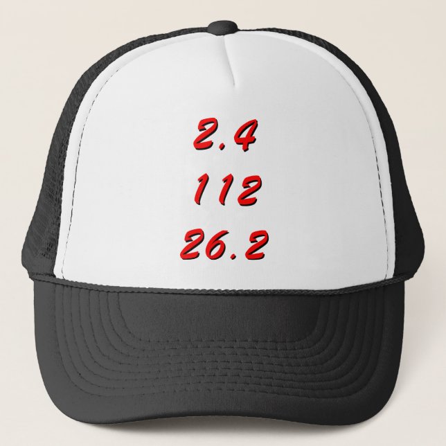 Triathlon Trucker Hat (Front)