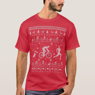 Triathlon Ugly Christmas Sweater Gifts For Women M