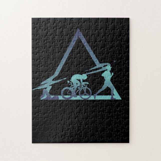 Triathlon, Urban & Lifestyle Jigsaw Puzzle (Vertical)