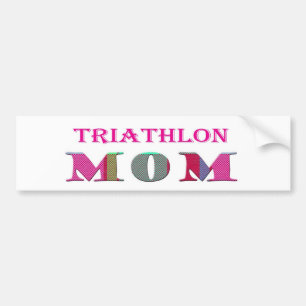 TriathlonMom Bumper Sticker