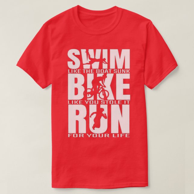 Triatlon T-Shirt (Design Front)
